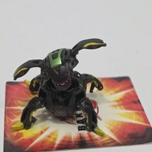 Bakugan Darkus Jetro 790G Black Gundalian Invaders Battle Brawlers